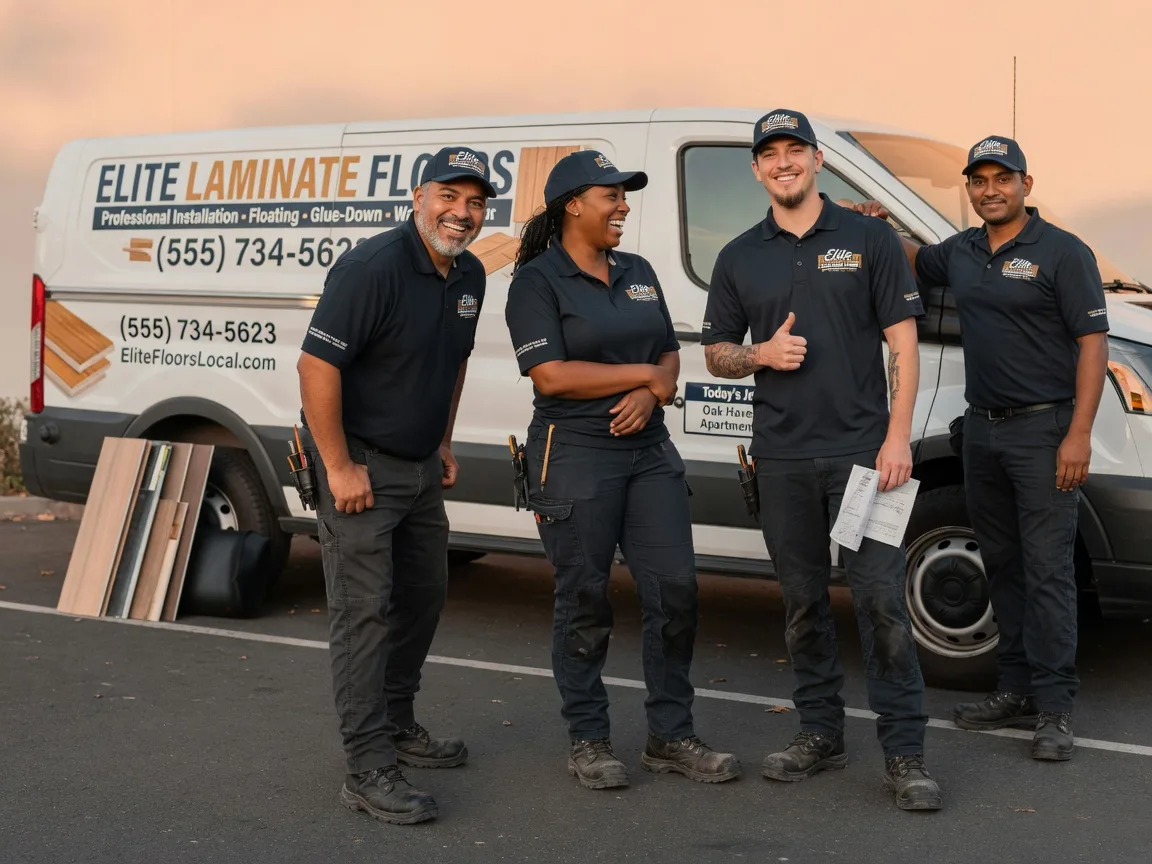 Laminate flooring installation company in Foster City, MI